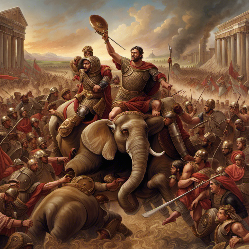 Cover Image for 216 BCE: Hannibal's Daring Move Crushes Romans at Cannae!