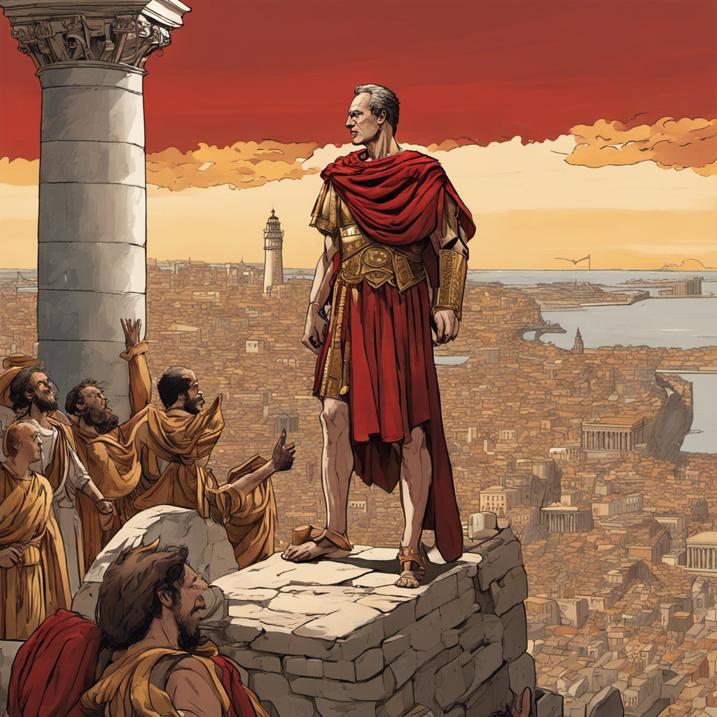 Cover Image for 48 BCE Shock: Caesar Storms Alexandria in Style!